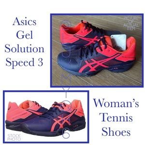 Asics Gel Solution Speed 3 Tennis Shoe